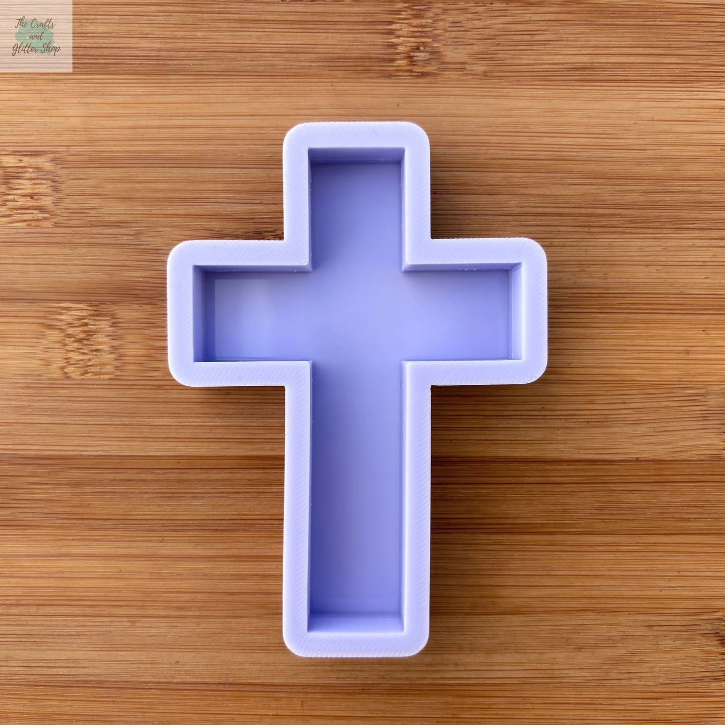 Cross Silicone Mold - 4 inches - The Crafts and Glitter Shop