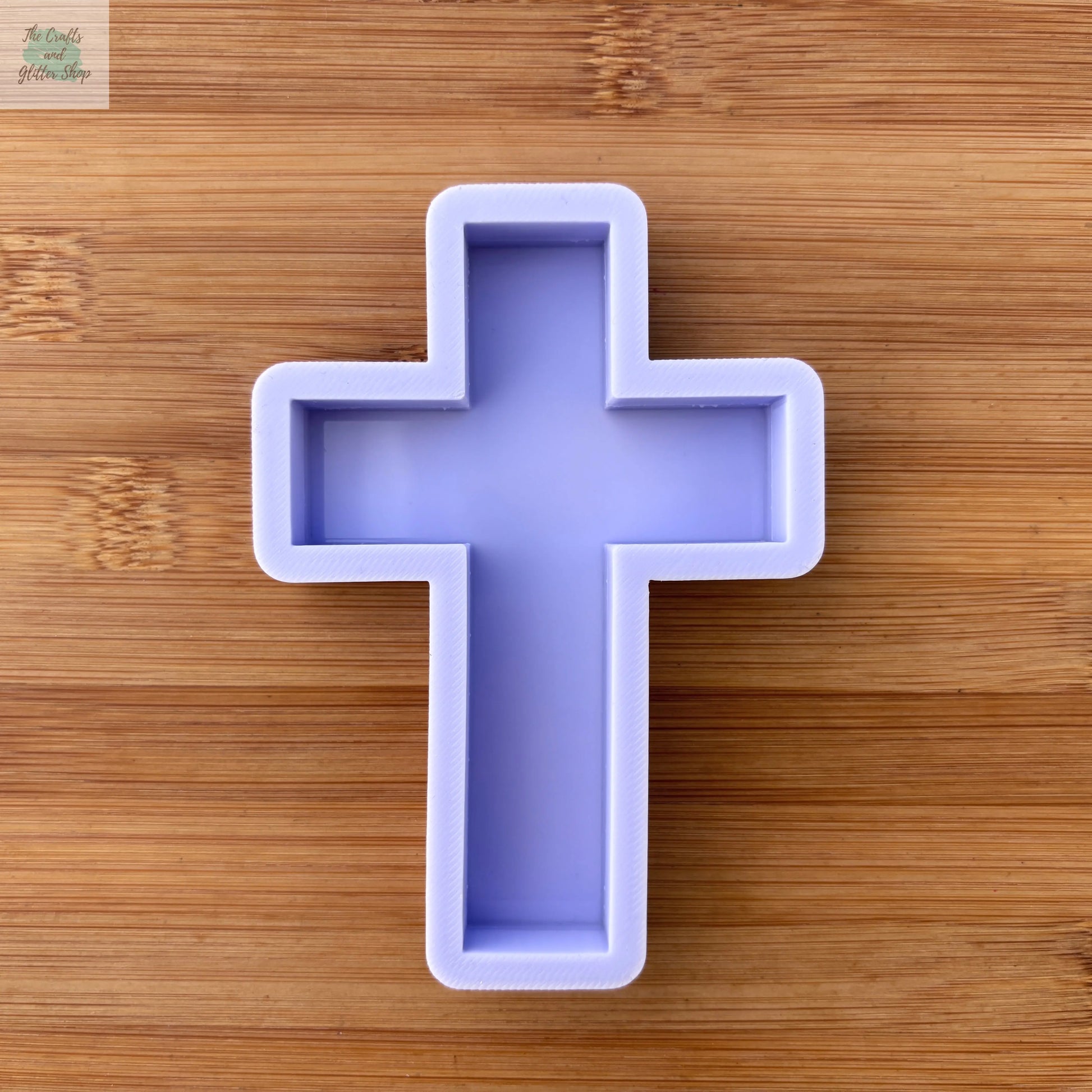 Cross Silicone Mold - 4 inches - The Crafts and Glitter Shop