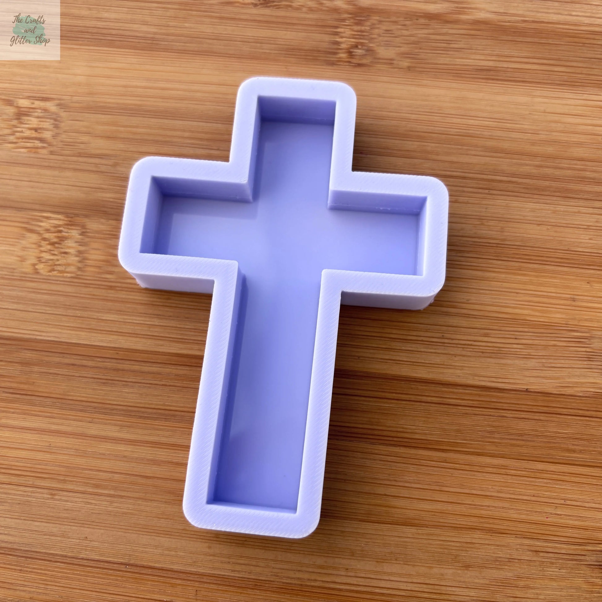 Cross Silicone Mold - 4 inches - The Crafts and Glitter Shop