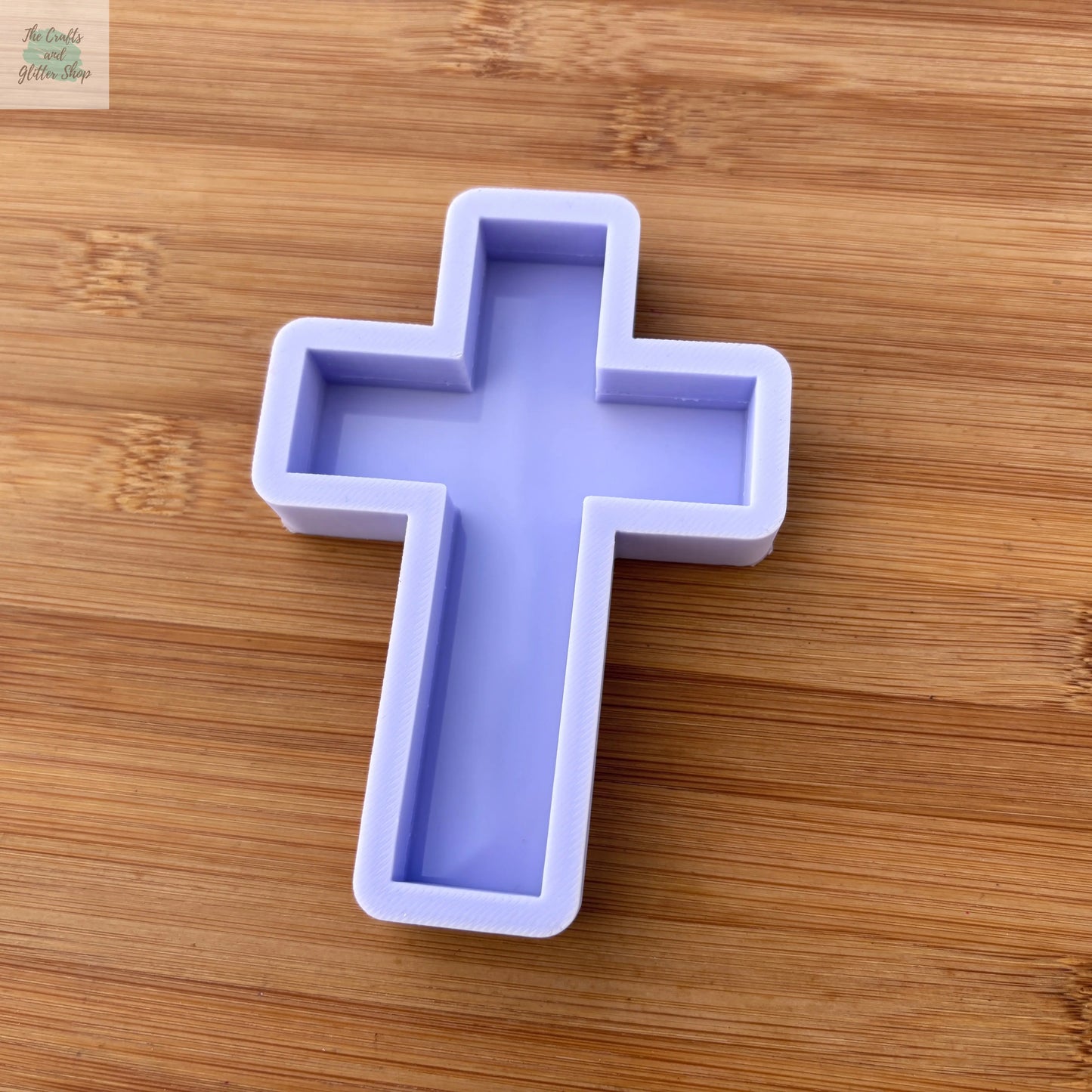 Cross Silicone Mold - 4 inches - The Crafts and Glitter Shop