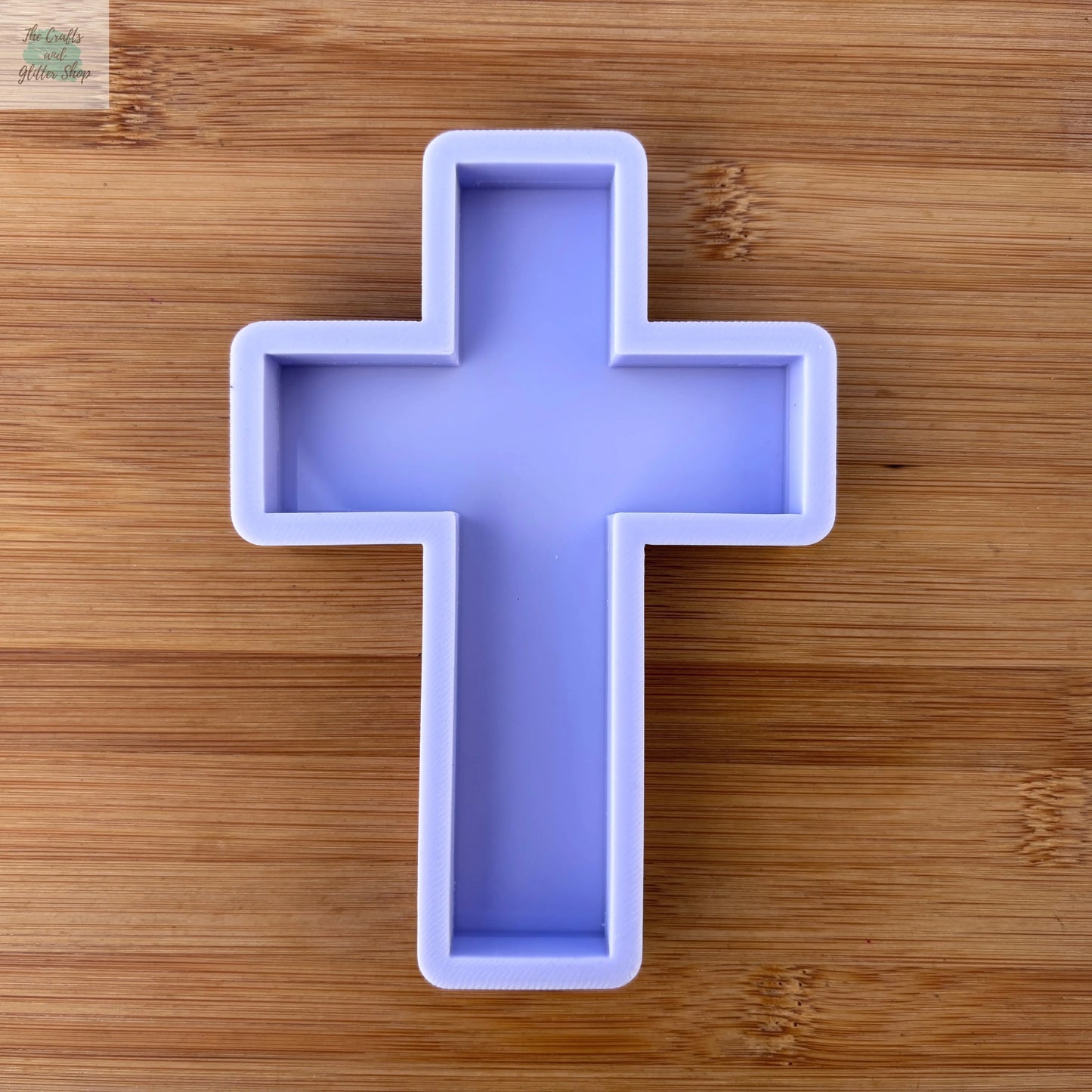 Cross Silicone Mold - 5 inches - The Crafts and Glitter Shop