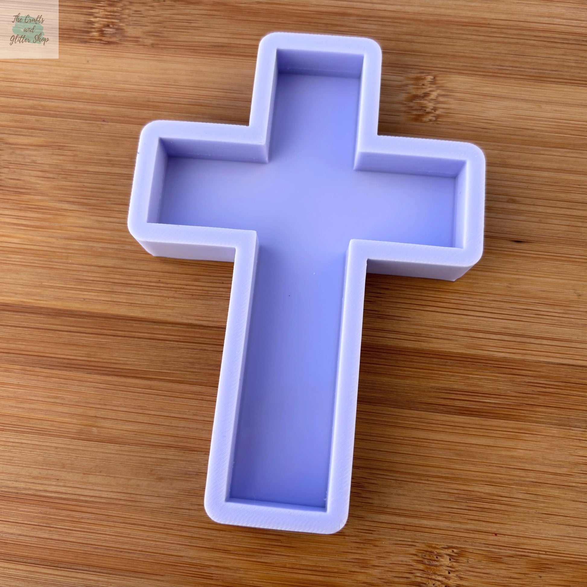 Cross Silicone Mold - 5 inches - The Crafts and Glitter Shop