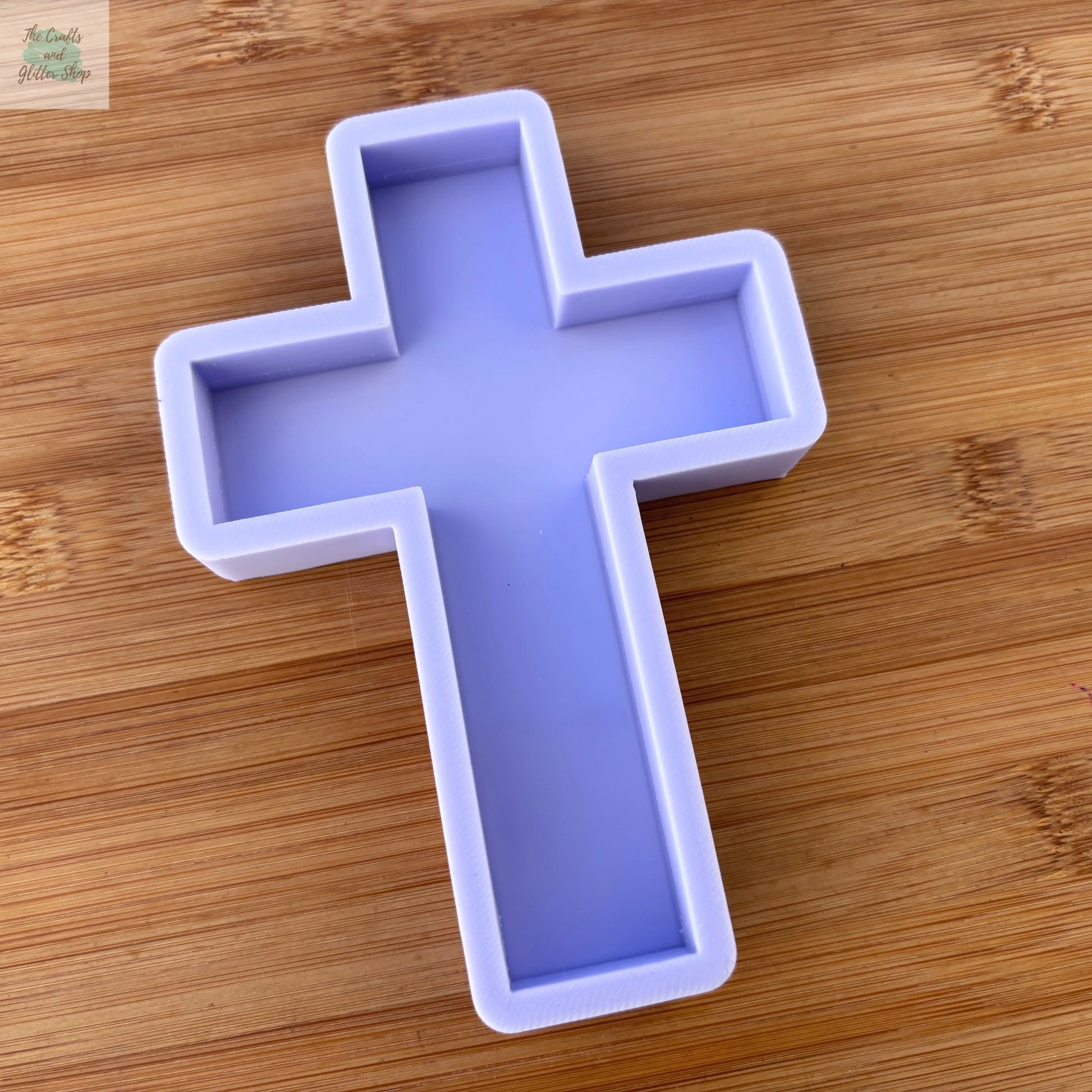 Cross Silicone Mold - 5 inches - The Crafts and Glitter Shop
