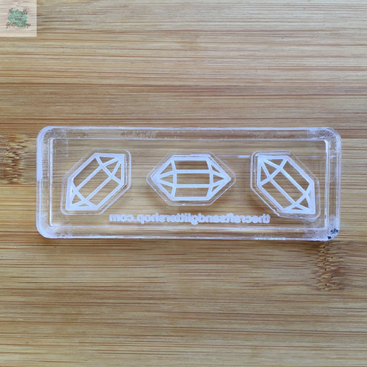 Crystals Acrylic Mold Blank