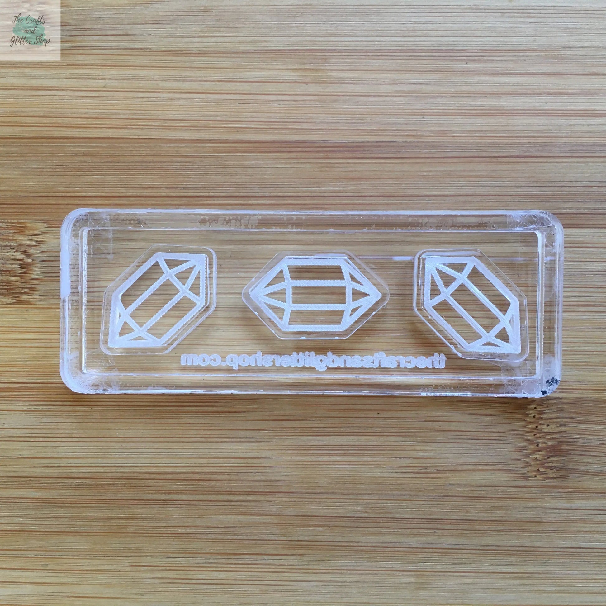 Crystals Acrylic Mold Blank - The Crafts and Glitter Shop