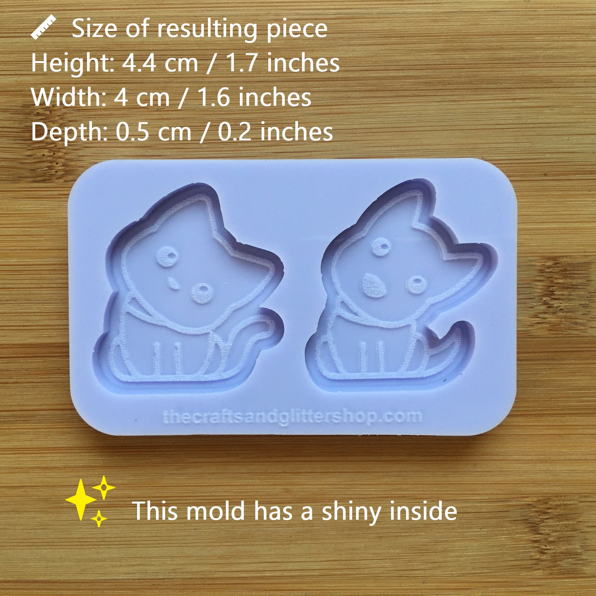 Cute Puppy & Kitten Silicone Mold