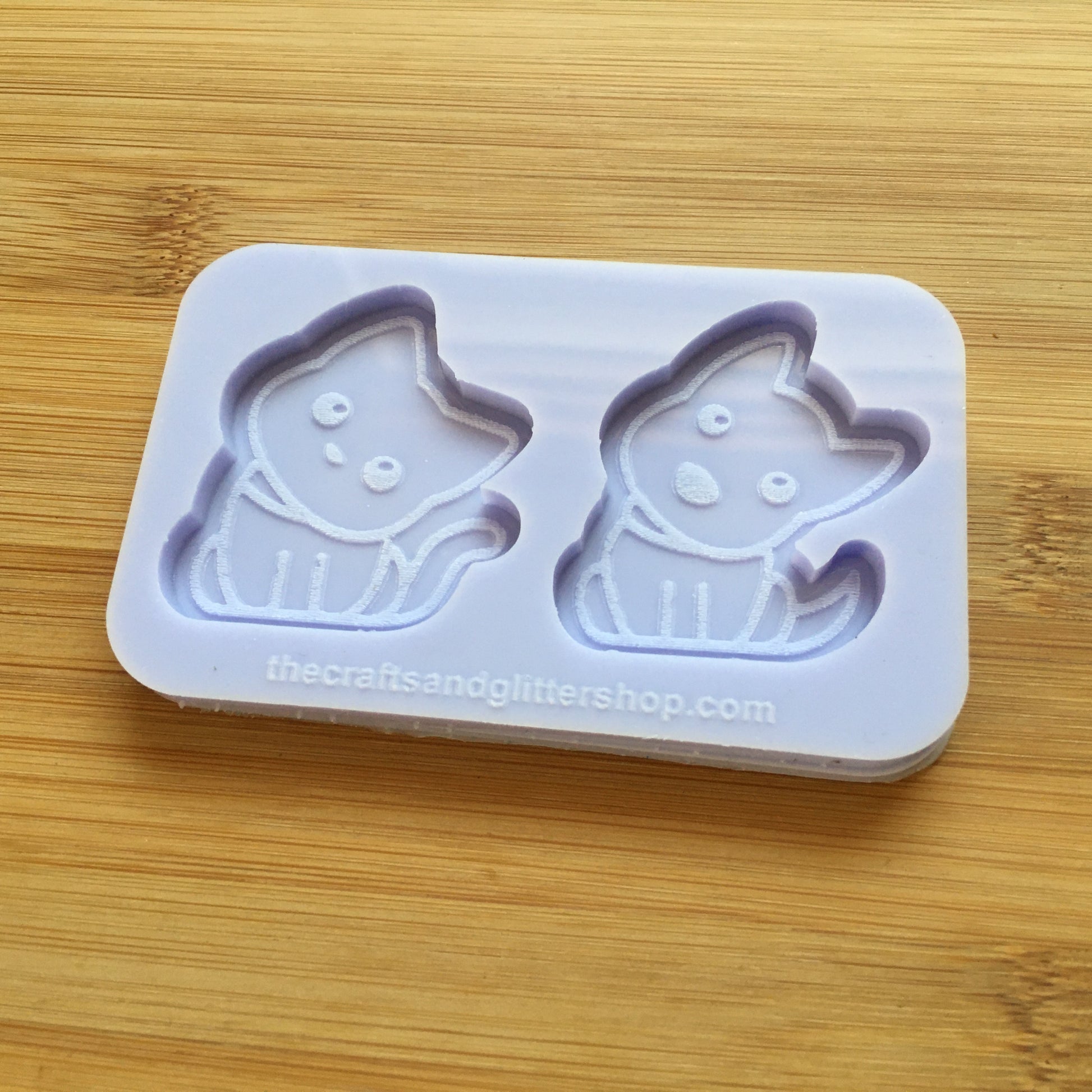 Cute Puppy & Kitten Silicone Mold