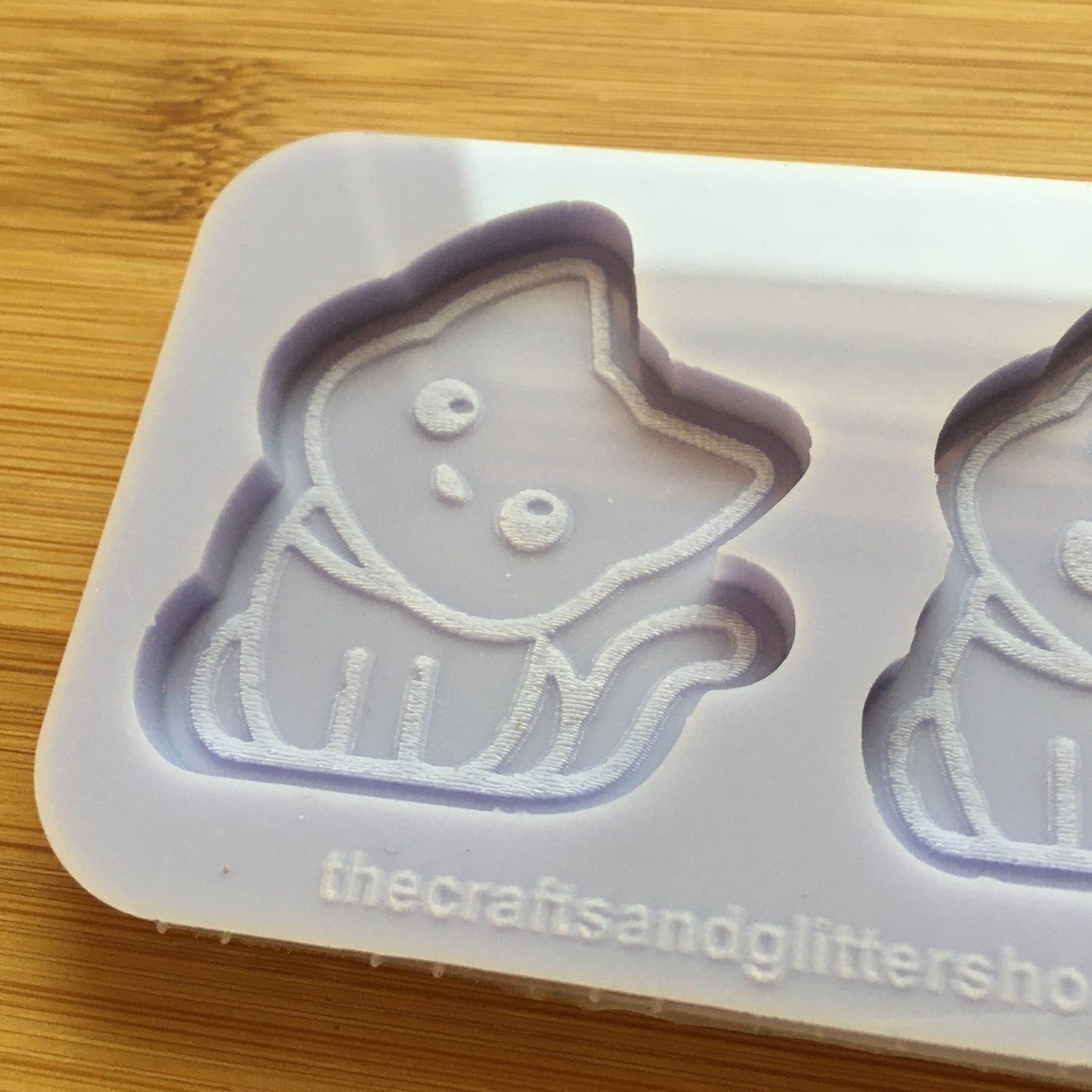 Cute Puppy & Kitten Silicone Mold