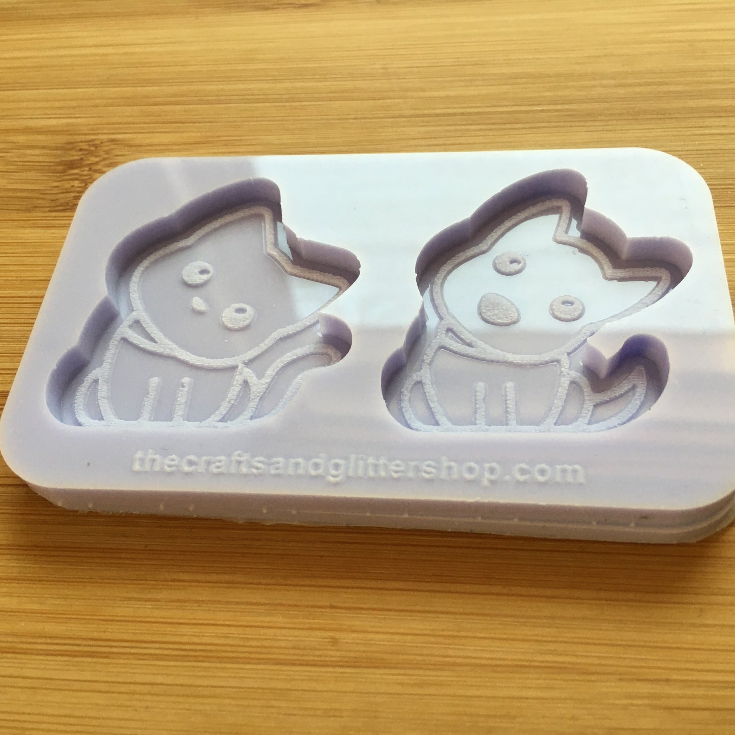Cute Puppy & Kitten Silicone Mold