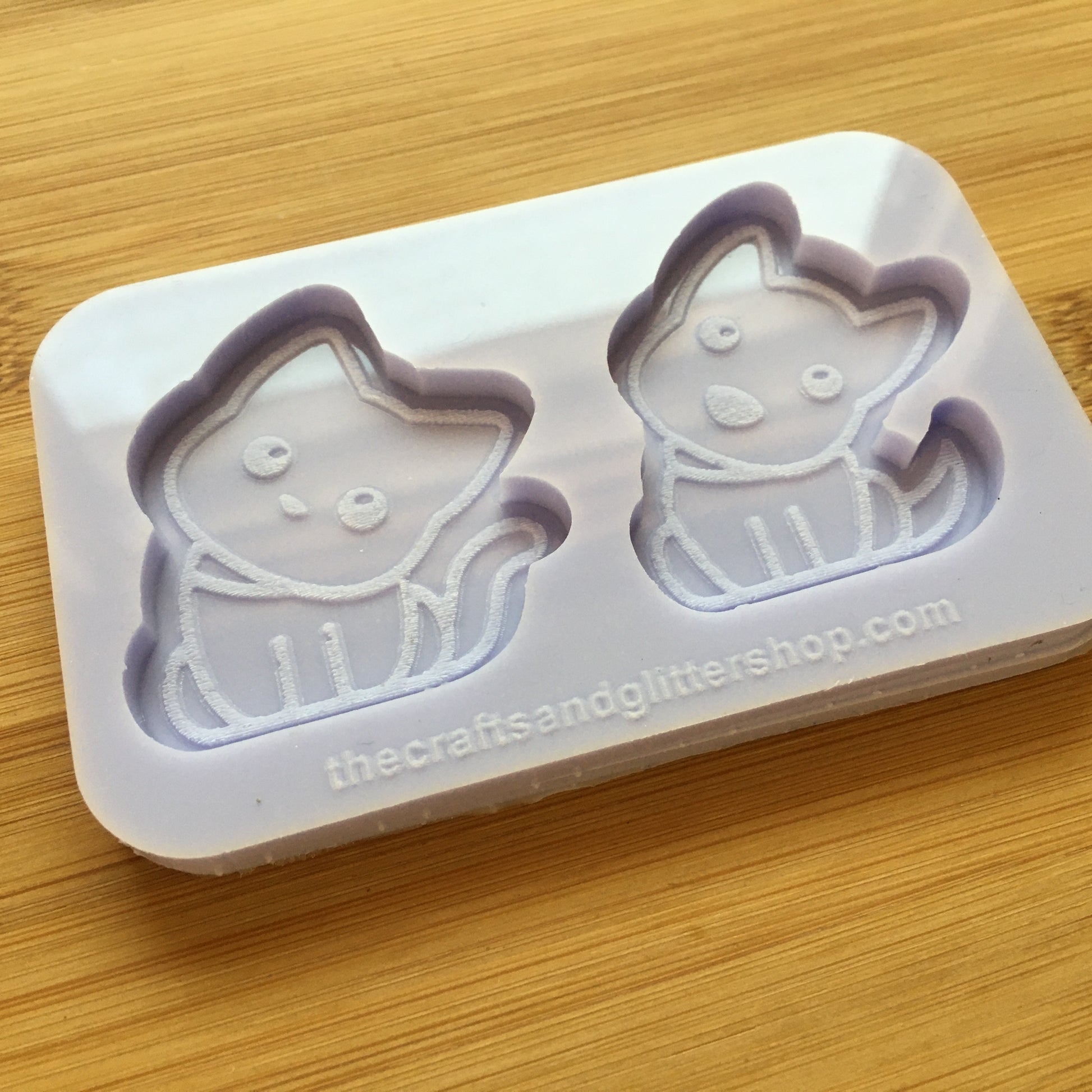 Cute Puppy & Kitten Silicone Mold