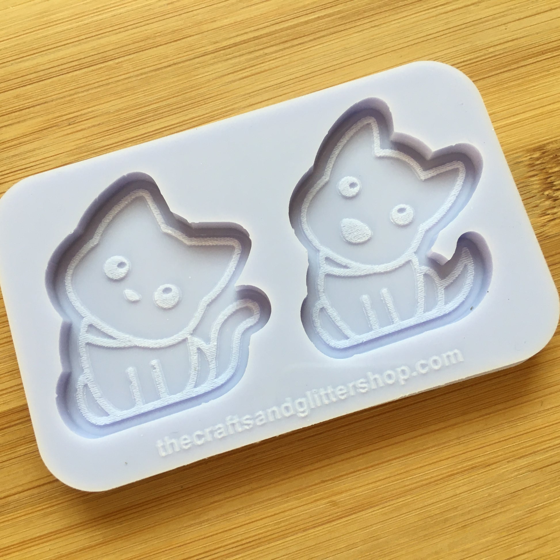 Cute Puppy & Kitten Silicone Mold