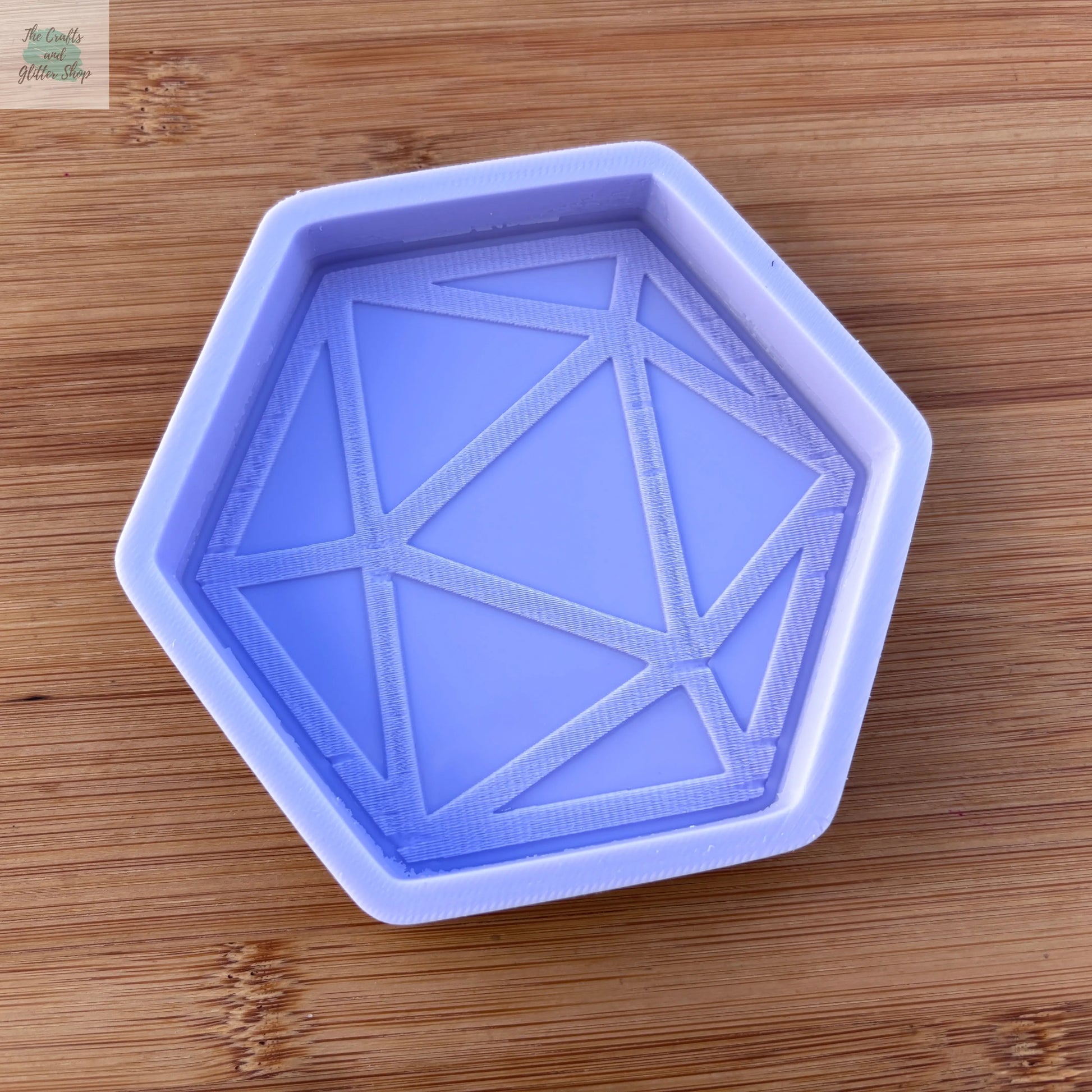 D20 Silicone Mold - The Crafts and Glitter Shop