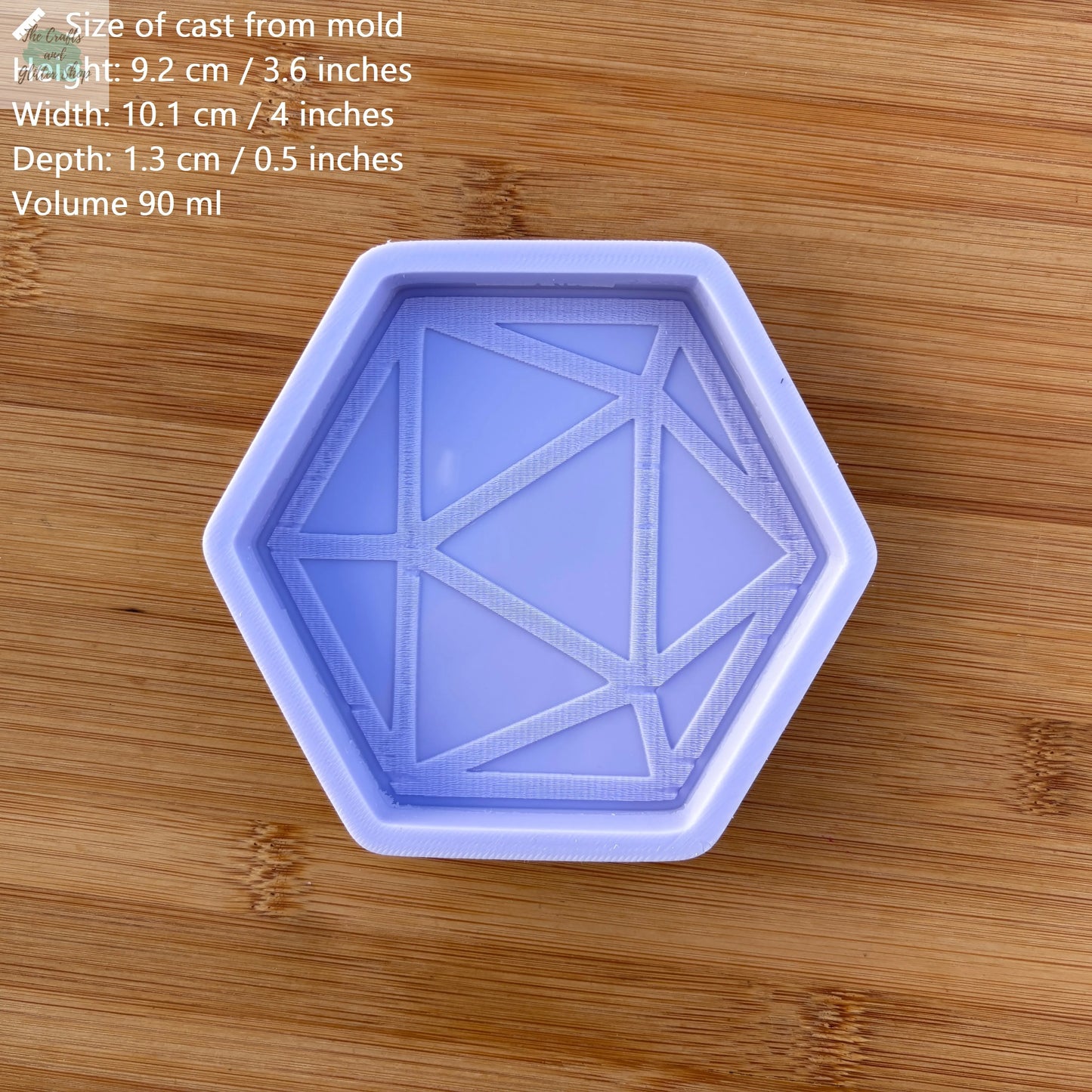 D20 Silicone Mold - The Crafts and Glitter Shop