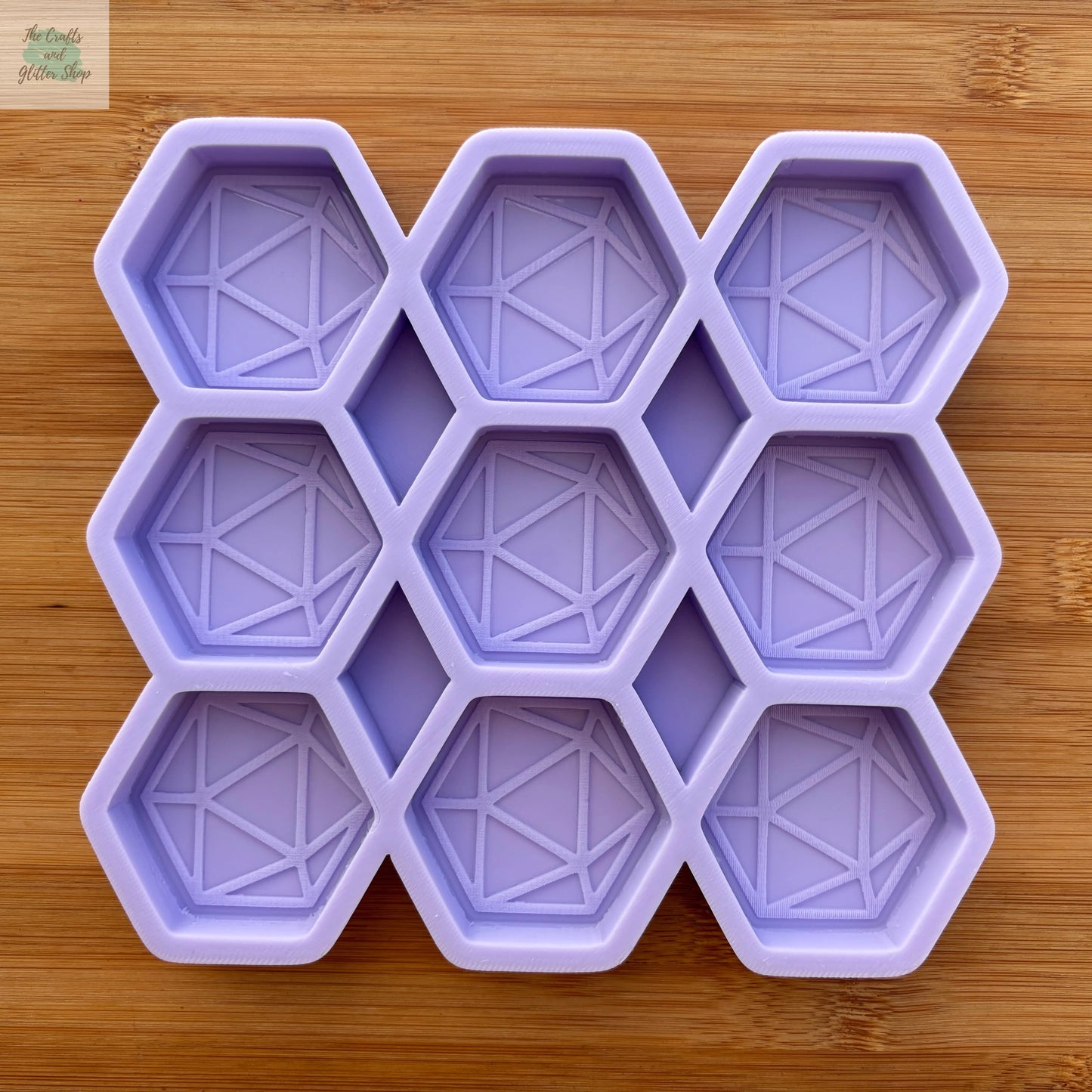 D20 Silicone Mold - The Crafts and Glitter Shop