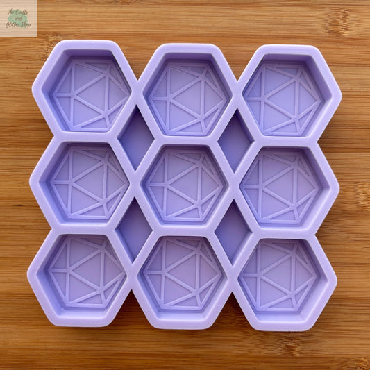 D20 Silicone Mold - The Crafts and Glitter Shop