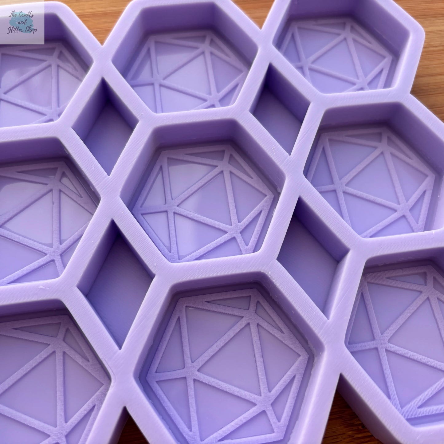 D20 Silicone Mold - The Crafts and Glitter Shop