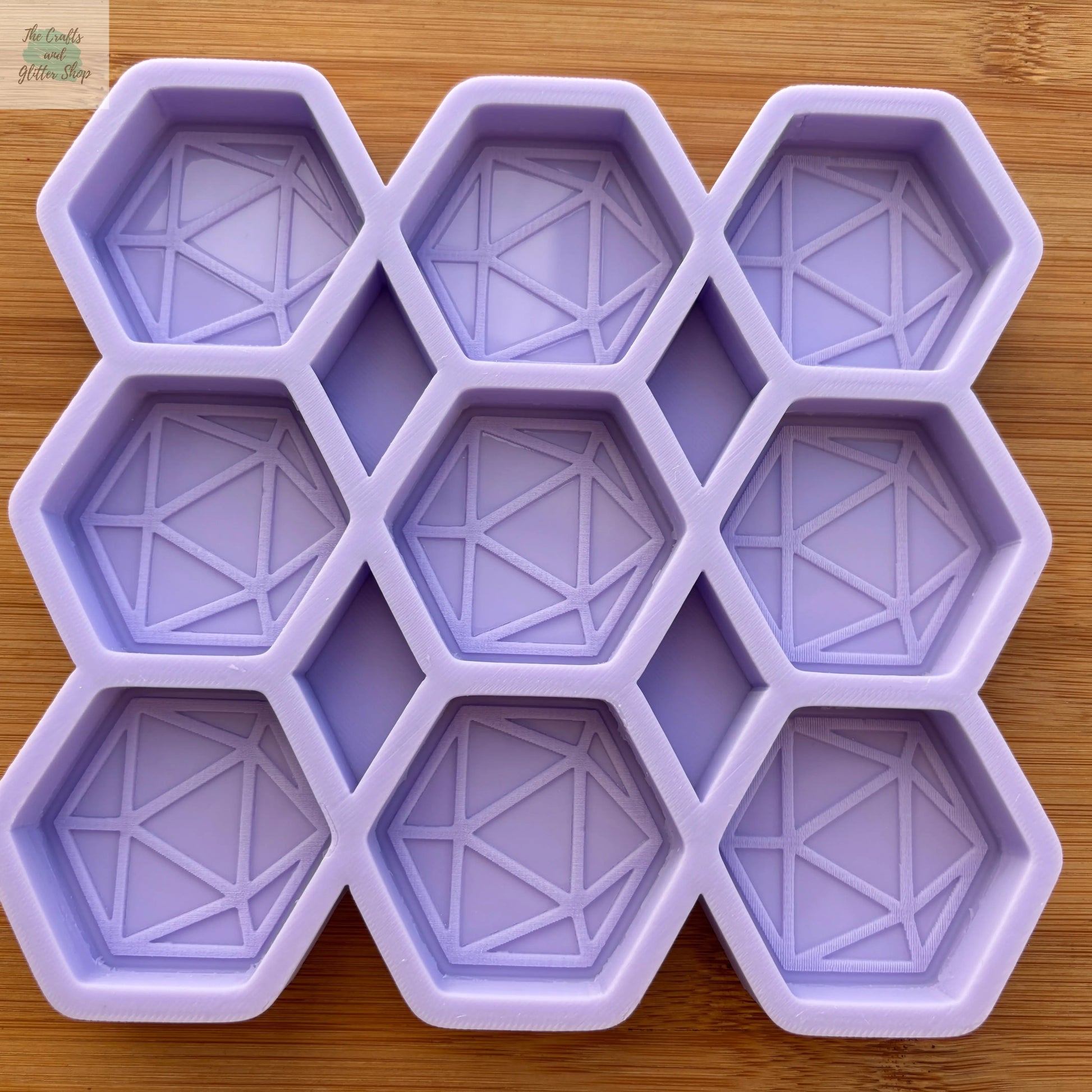 D20 Silicone Mold - The Crafts and Glitter Shop