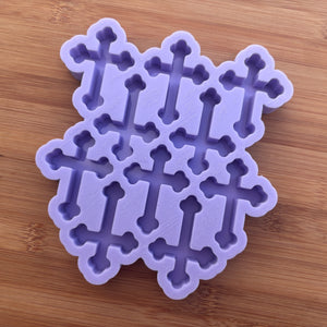2 inch Cross Silicone Mold