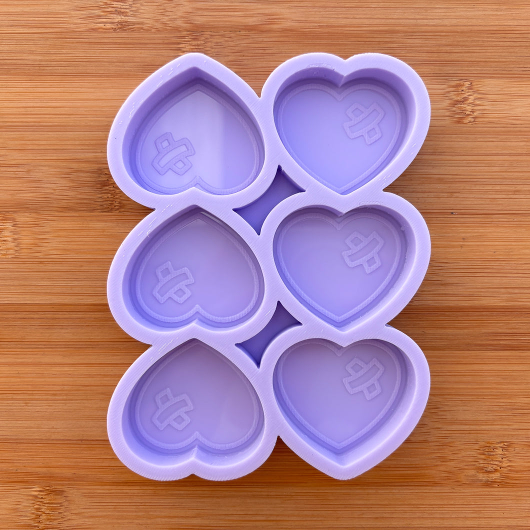 2 inch Heart Silicone Mold