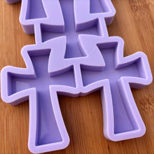 Load image into Gallery viewer, 3 inch Cross Silicone Mold