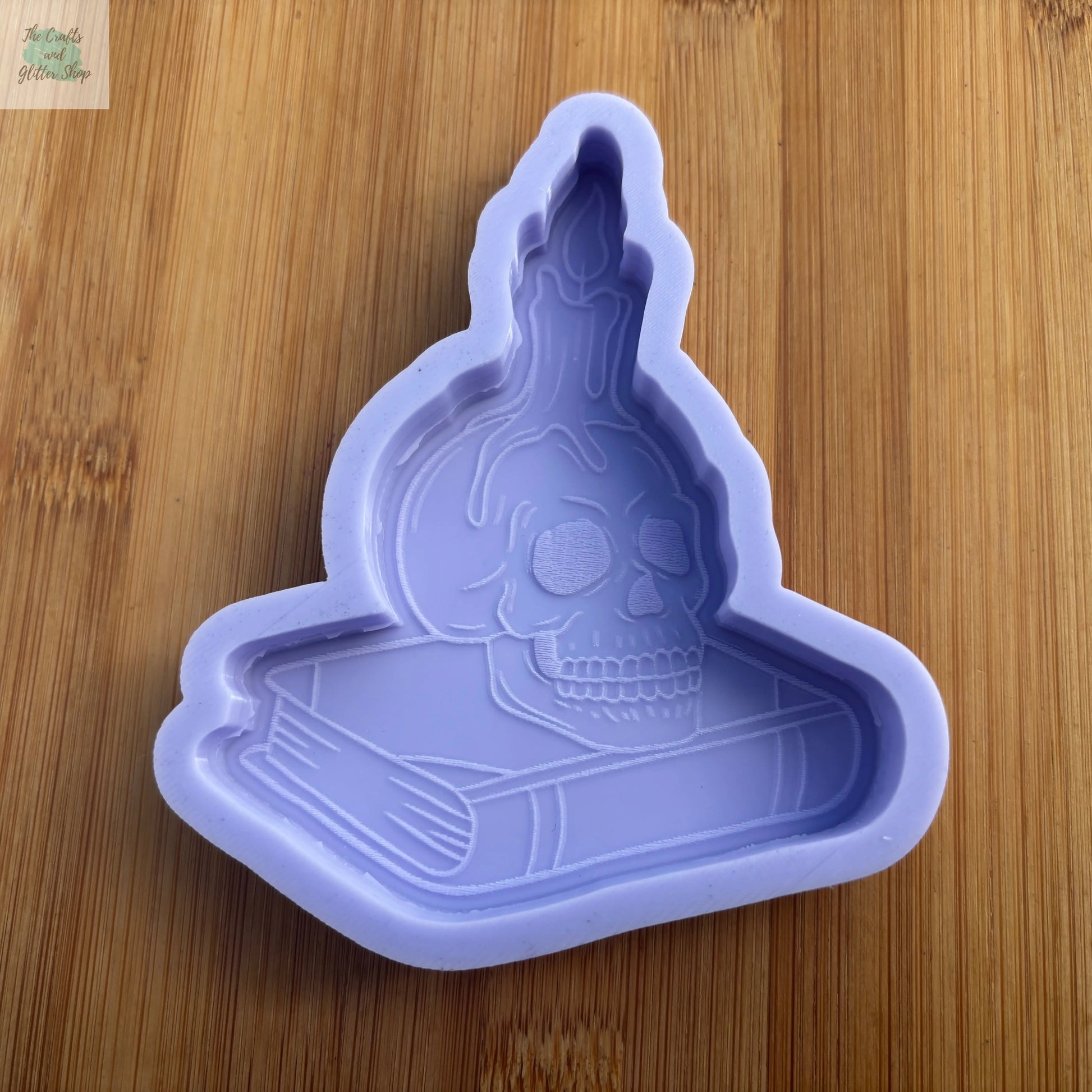 Dark Academia Skull Silicone Mold