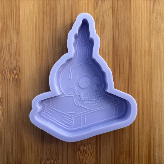 Dark Academia Skull Silicone Mold - The Crafts and Glitter Shop
