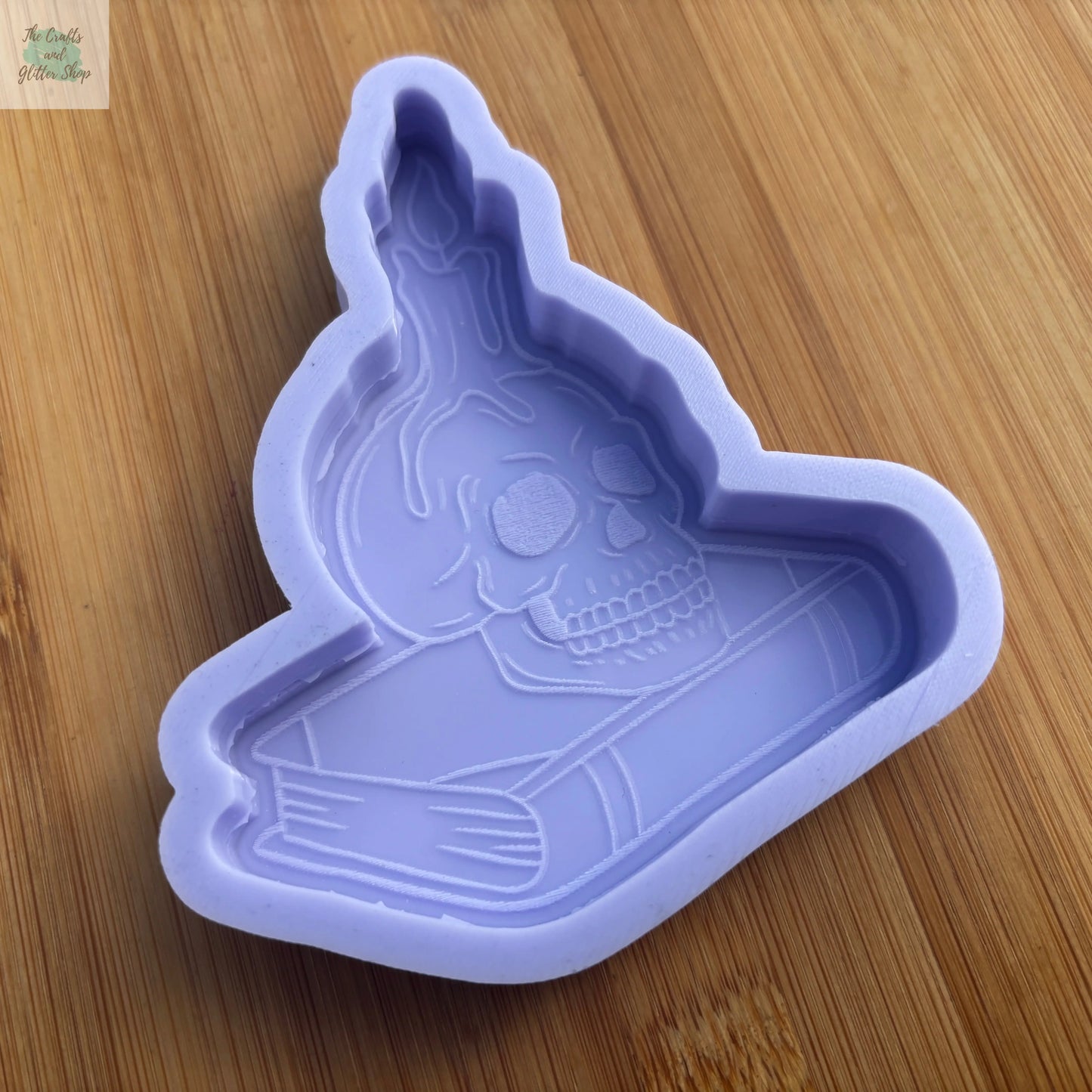 Dark Academia Skull Silicone Mold - The Crafts and Glitter Shop