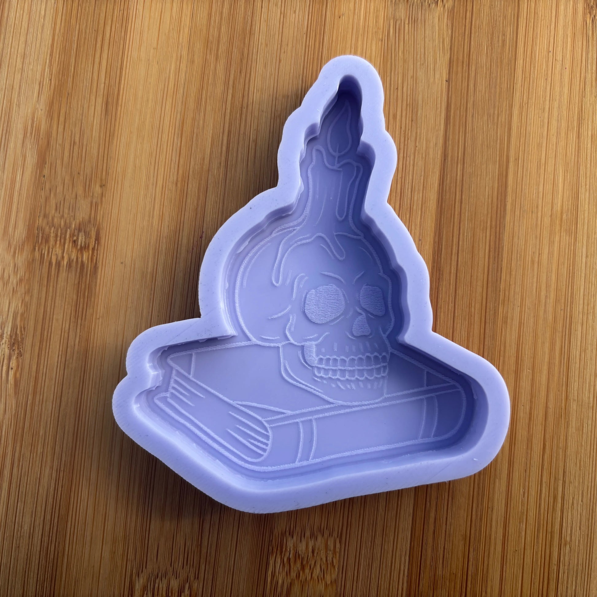 Dark Academia Skull Silicone Mold - The Crafts and Glitter Shop