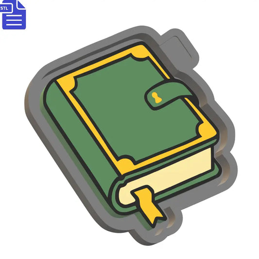 Diary Silicone Mold Housing STL File - The Crafts and Glitter Shop