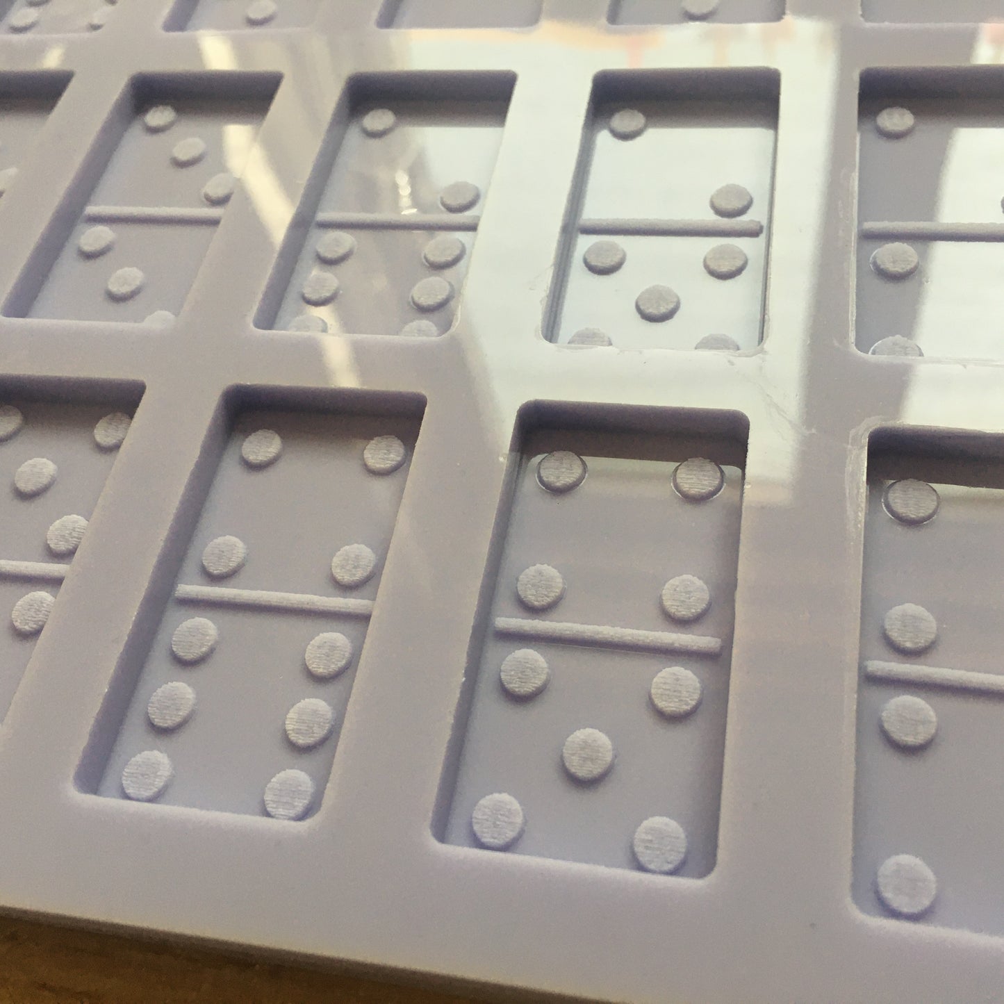 Dominoes Set Silicone Mold