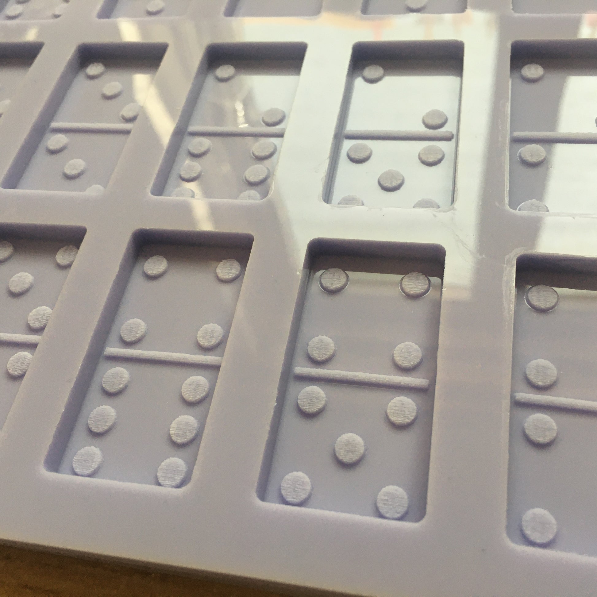 Dominoes Set Silicone Mold