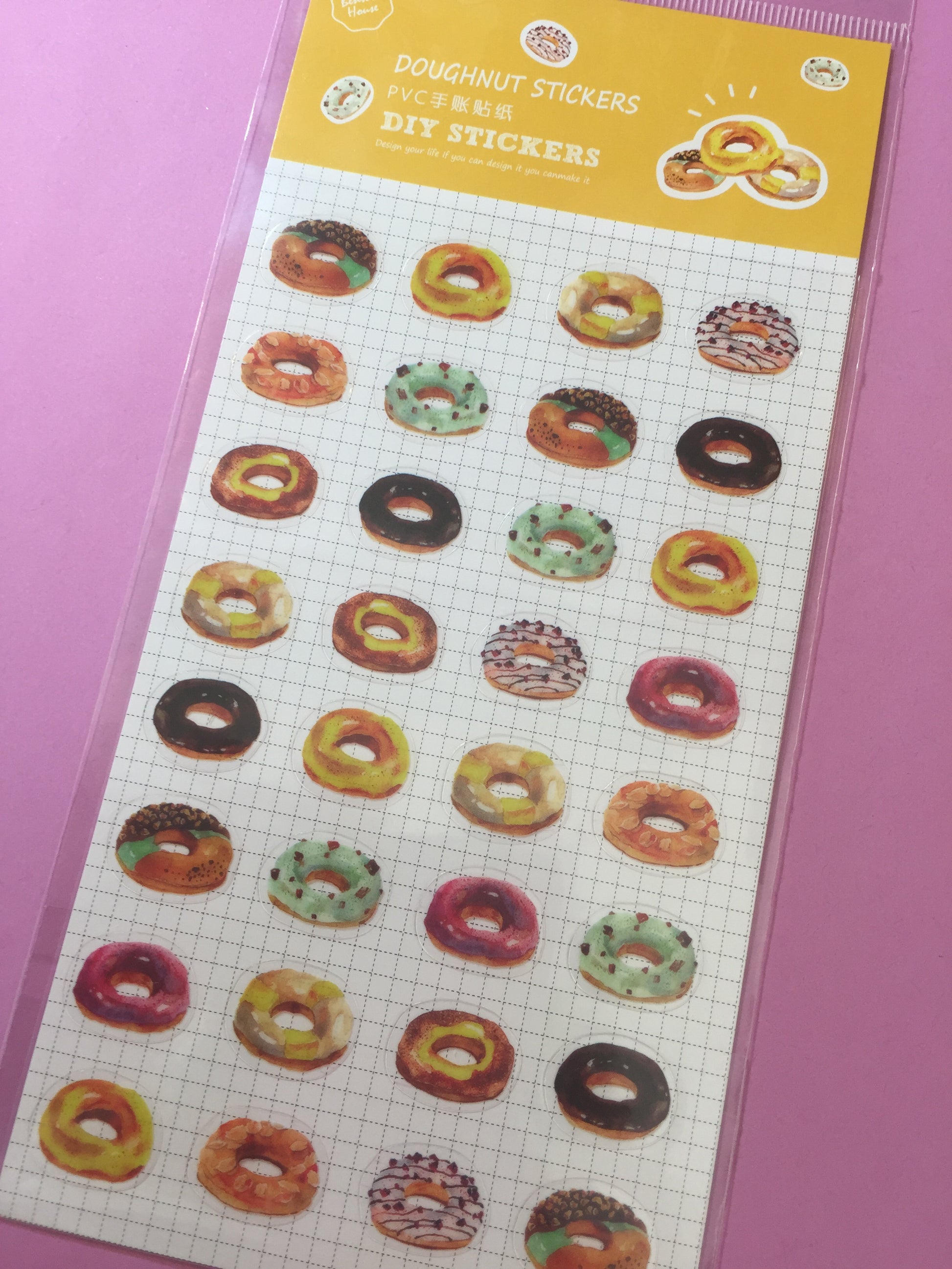 Donut Stickers