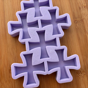 2 inch Swiss Cross Silicone Mold