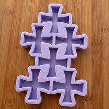 Load image into Gallery viewer, 2 inch Swiss Cross Silicone Mold