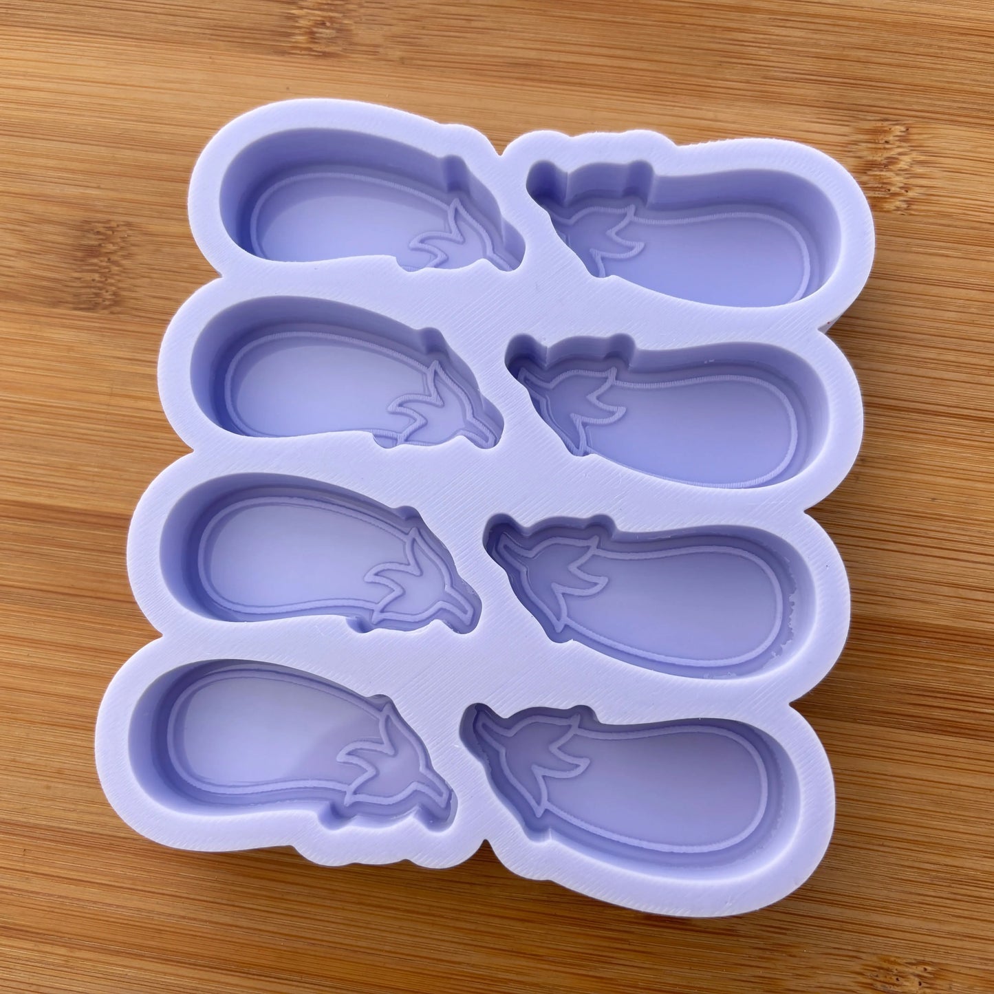 Eggplant Silicone Mold - The Crafts and Glitter Shop