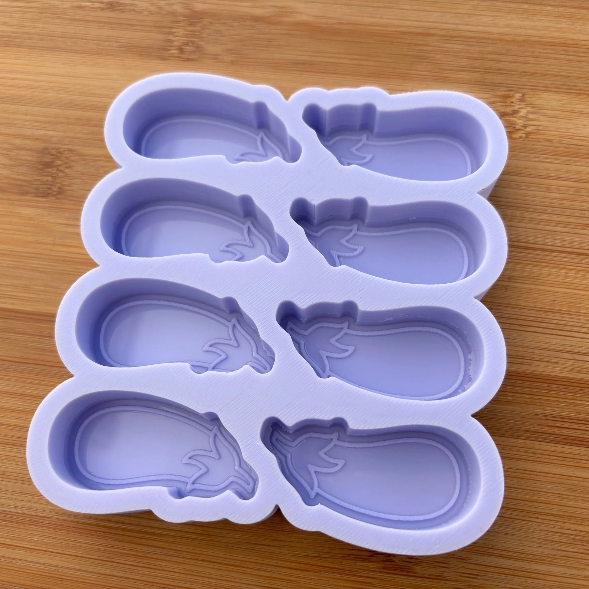 Eggplant Silicone Mold - The Crafts and Glitter Shop