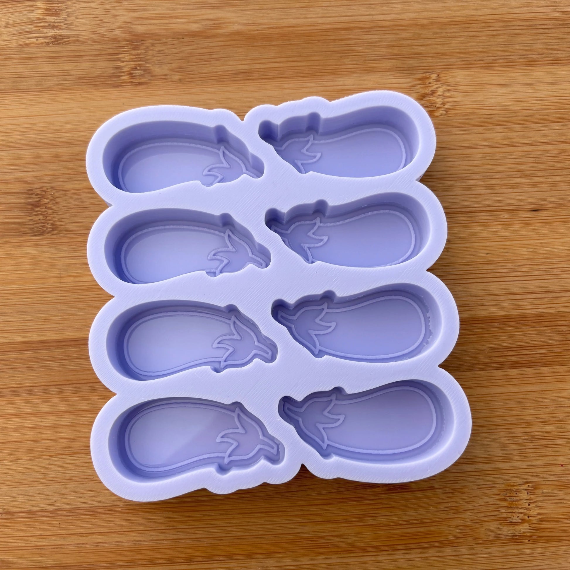 Eggplant Silicone Mold - The Crafts and Glitter Shop
