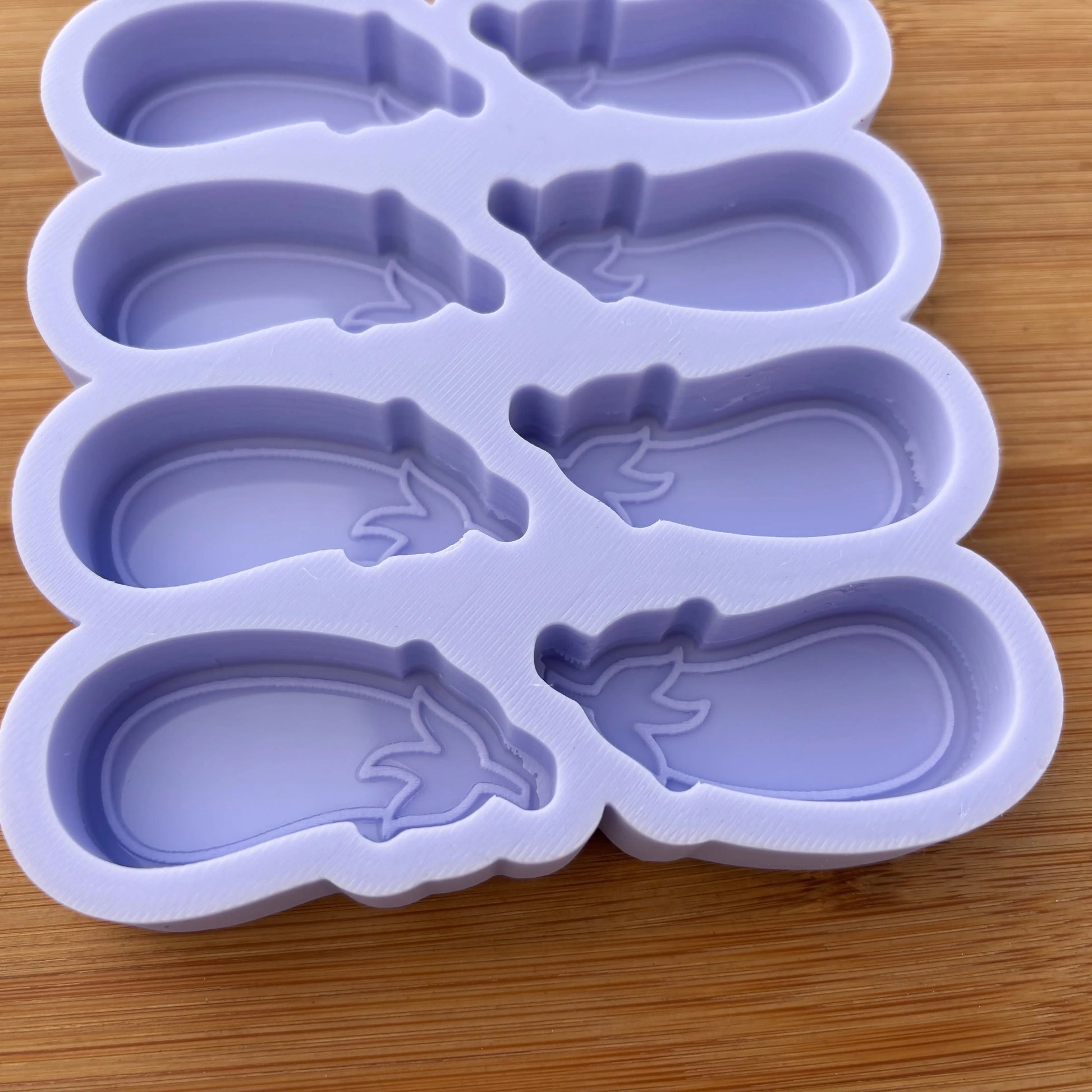 Eggplant Silicone Mold - The Crafts and Glitter Shop