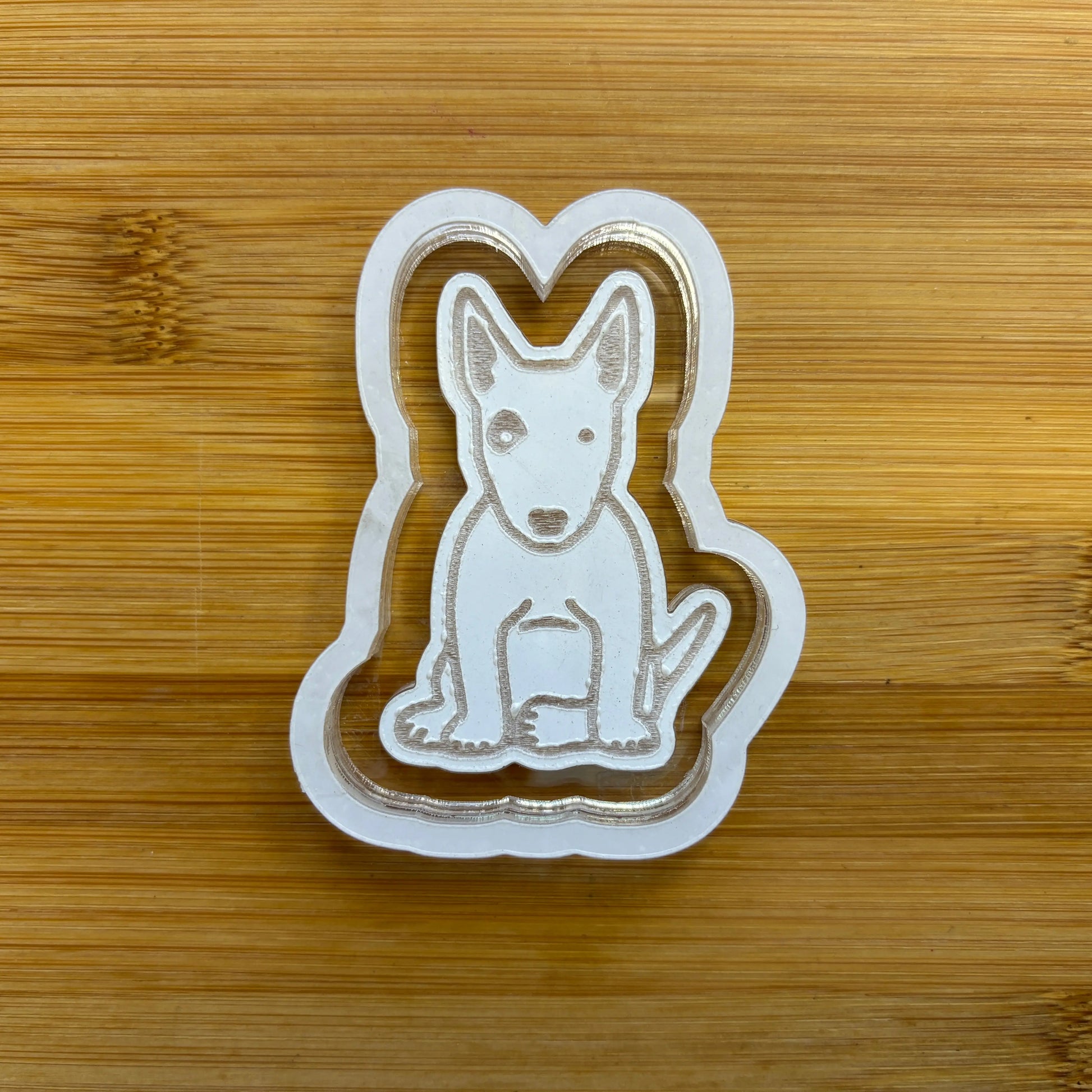 English Bull Terrier Acrylic Mold Blank - The Crafts and Glitter Shop