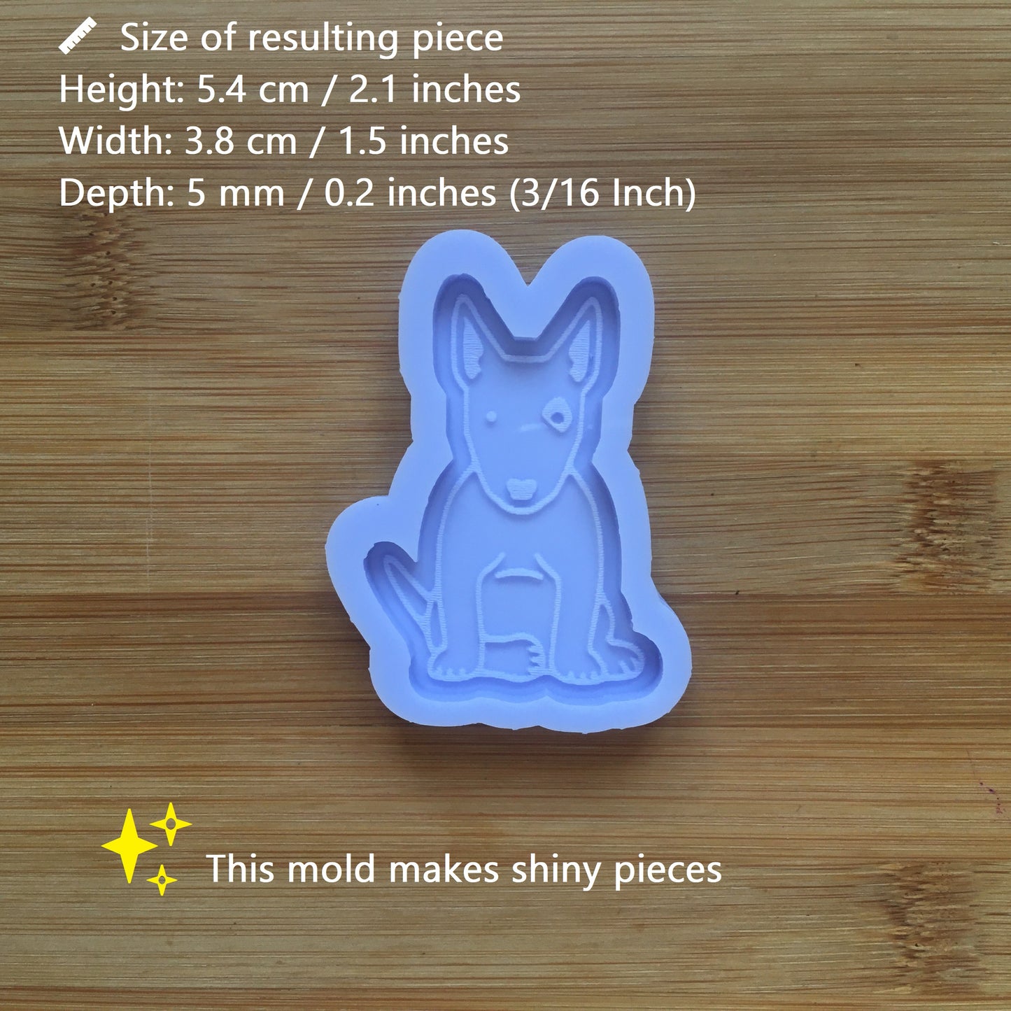 English Bull Terrier Silicone Mold