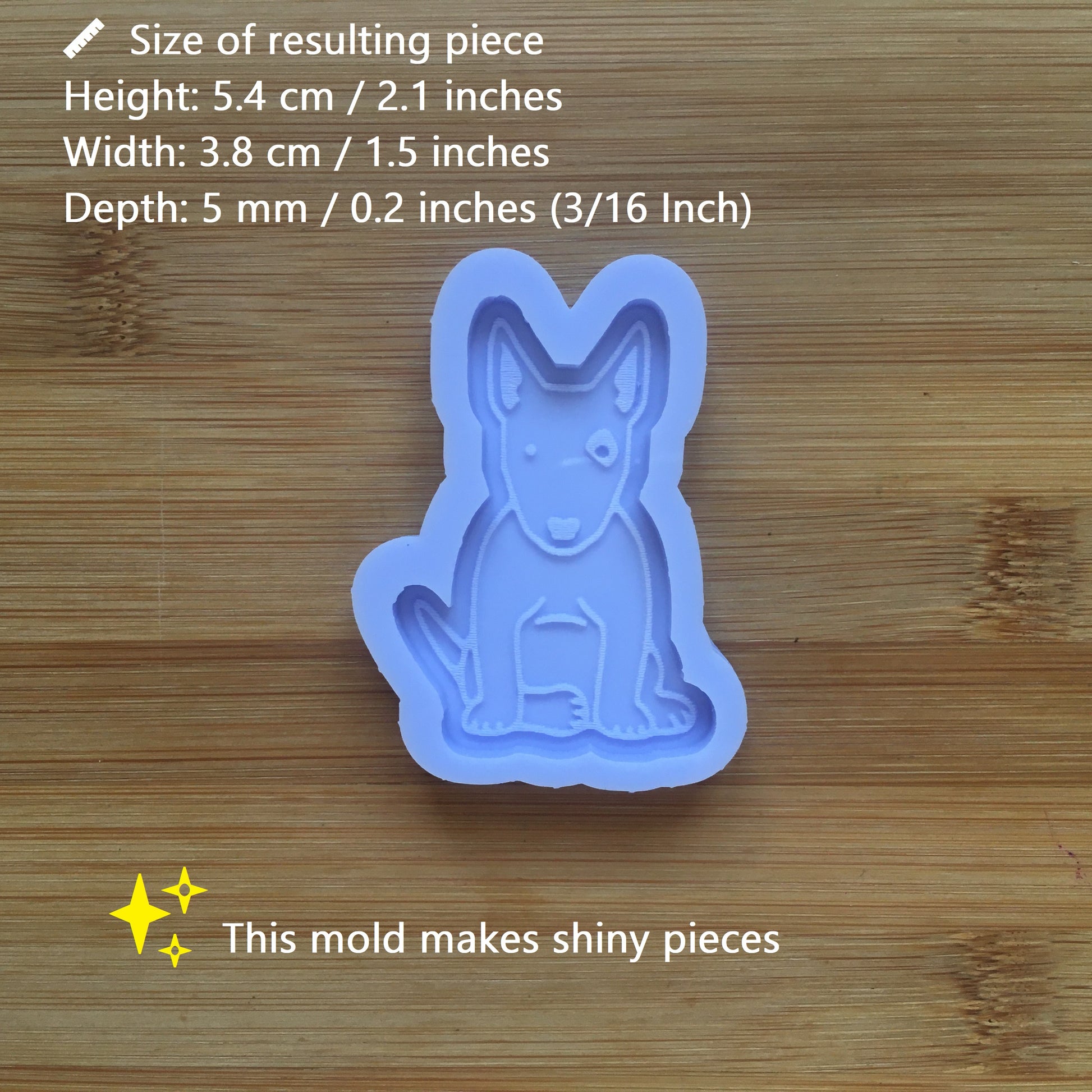 English Bull Terrier Silicone Mold