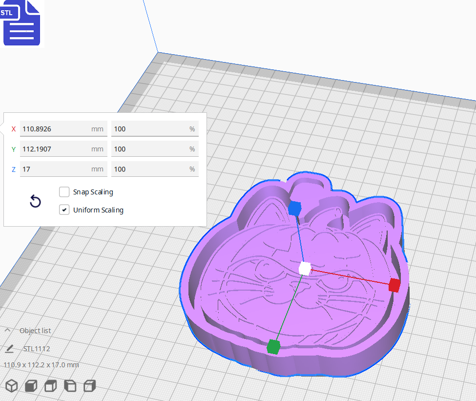 Evil Cat Pumpkin Silicone Mold Housing STL File