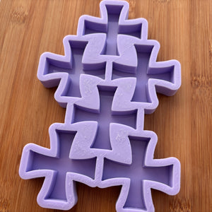 2 inch Swiss Cross Silicone Mold