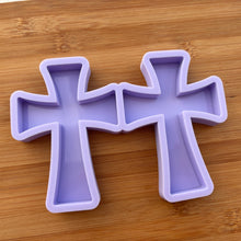 Load image into Gallery viewer, 4 inch Cross Silicone Mold