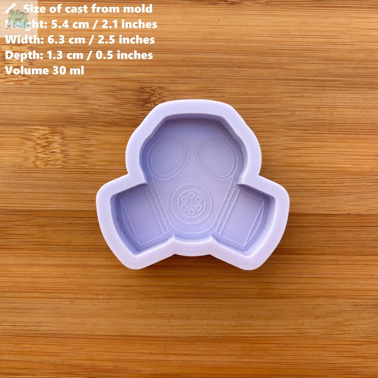 Face Mask Silicone Mold - The Crafts and Glitter Shop