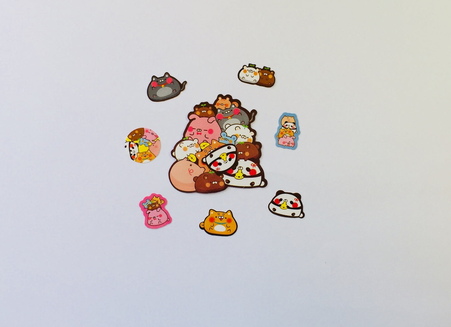 Fat Animals Sticker Flakes