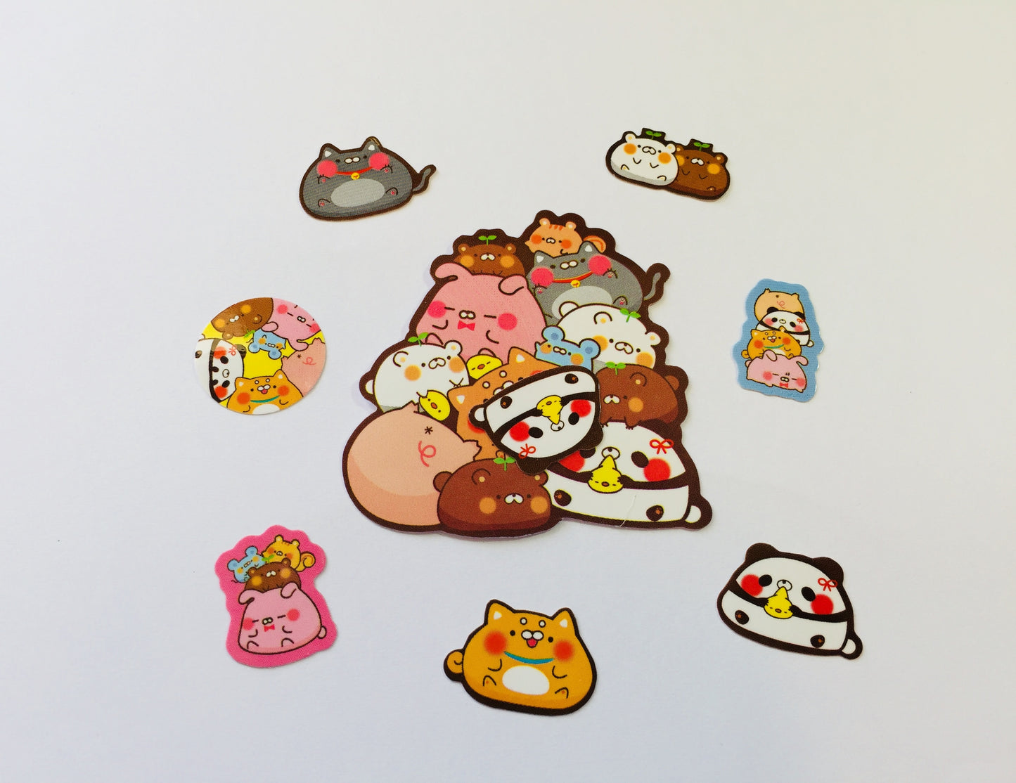 Fat Animals Sticker Flakes