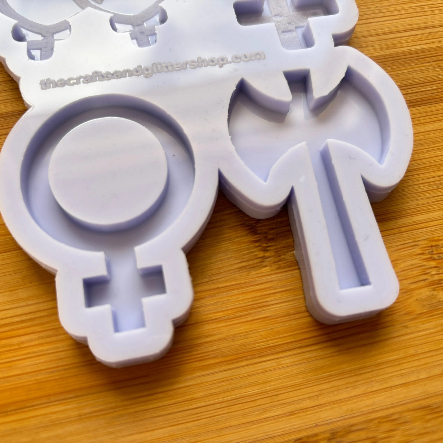 Female Feminism Lesbian Gender Symbol Silicone Mold - The Crafts and Glitter Shop