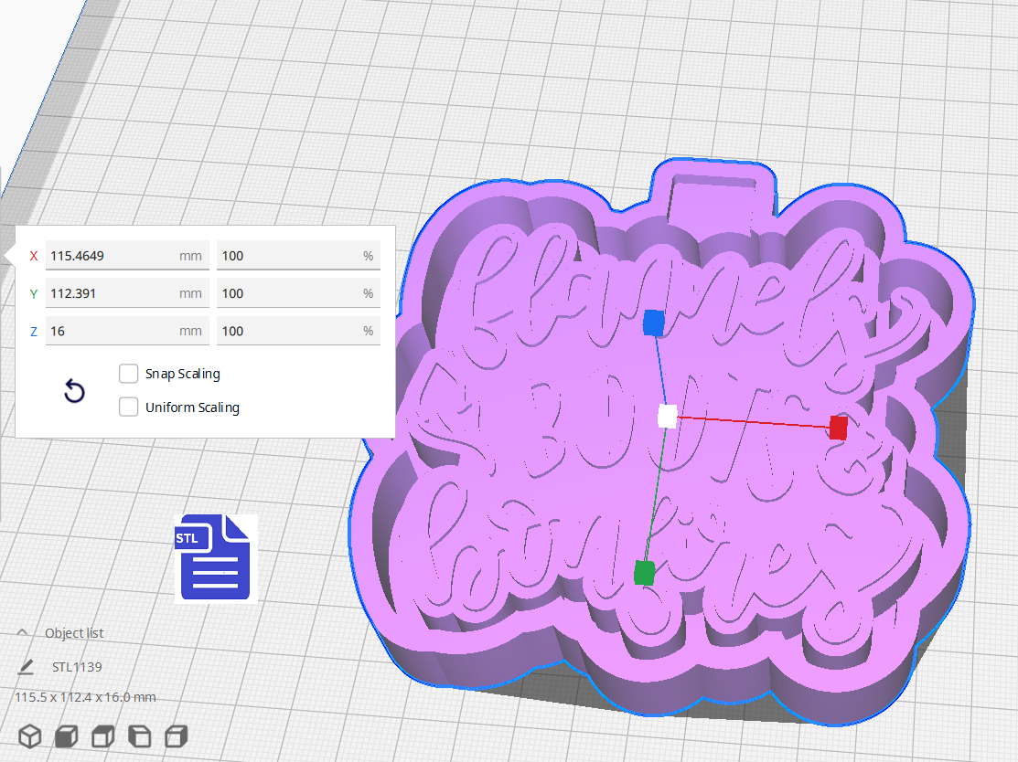 Flannels, Boots & Bonfires Silicone Mold Housing STL File