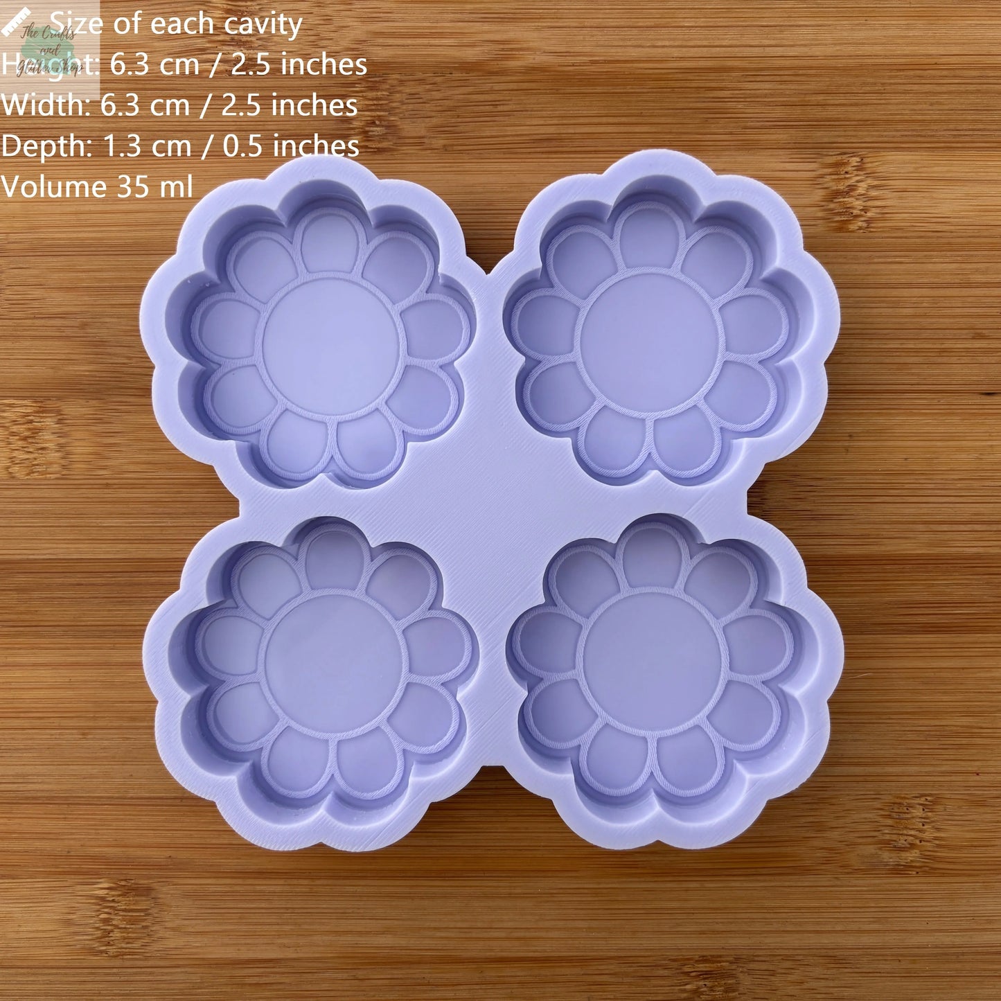 Flower Silicone Mold - The Crafts and Glitter Shop